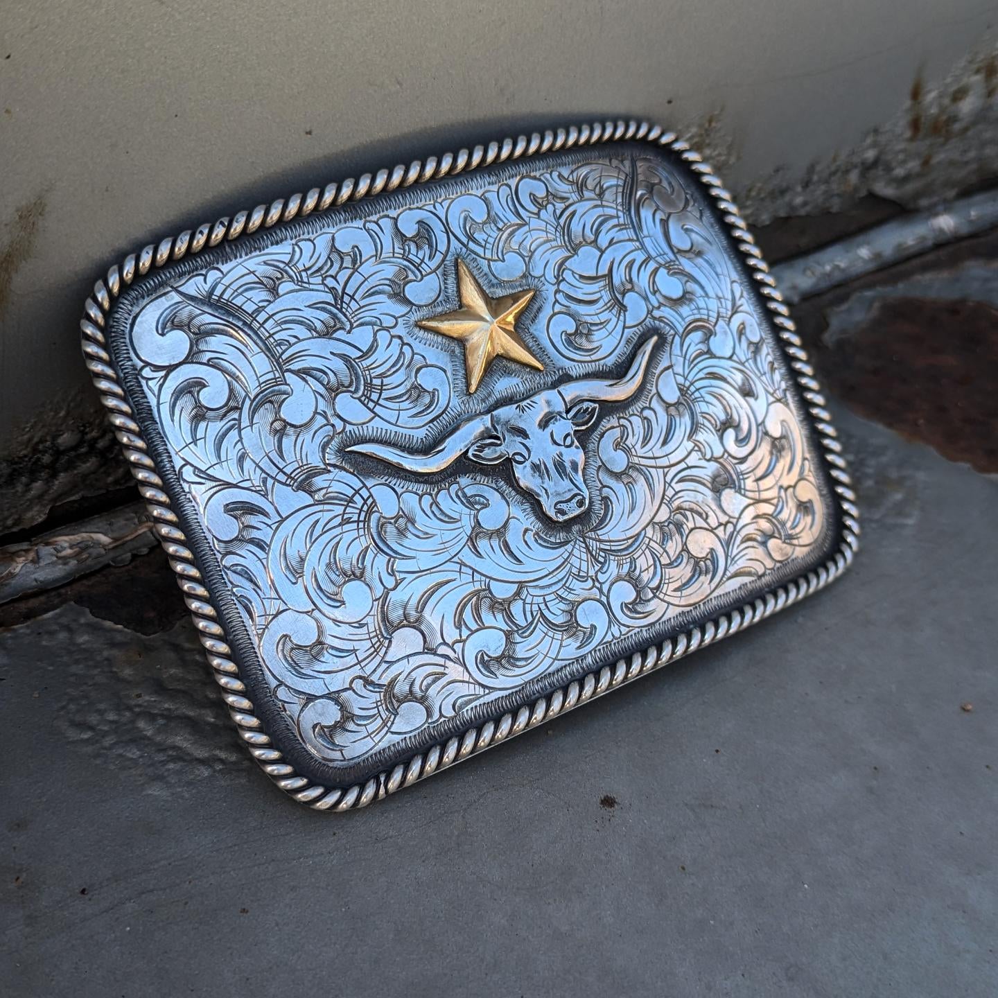 Custom Sterling Silver Buckle