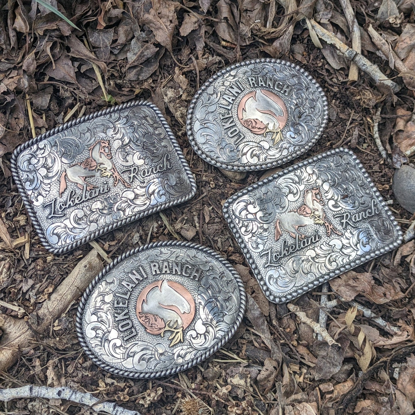 Custom Sterling Silver Buckle