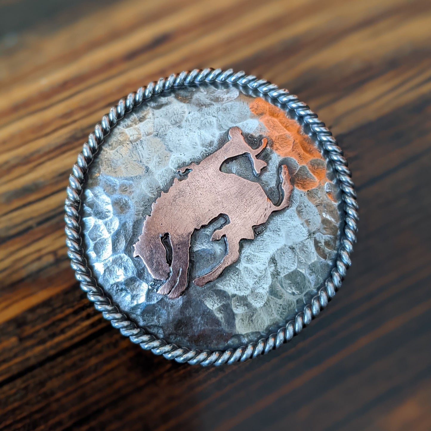 Custom Scarf Slide - June Turnaround - Seven J Silver - silversmith western colorado ranch jewelry cowboy cowgirl branding brand cattle