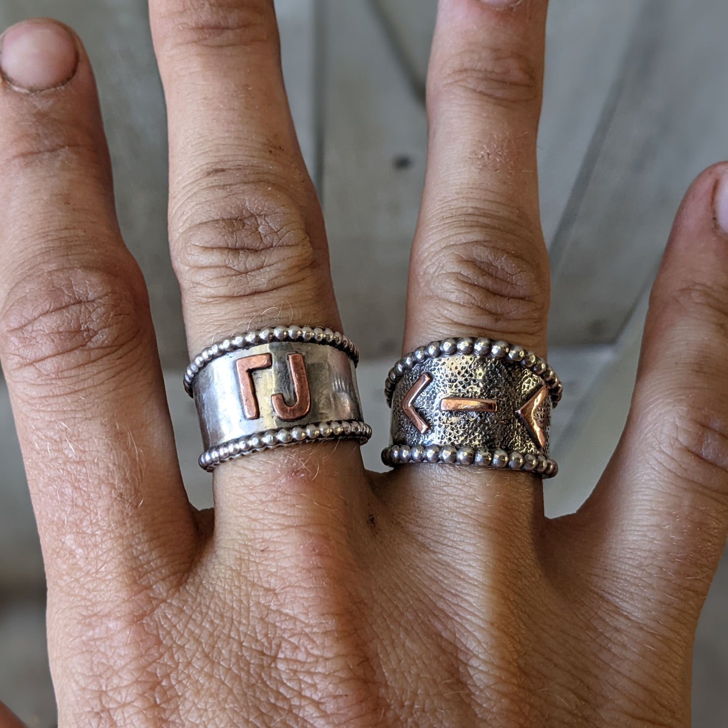Custom Brand Rings – Seven J Silver